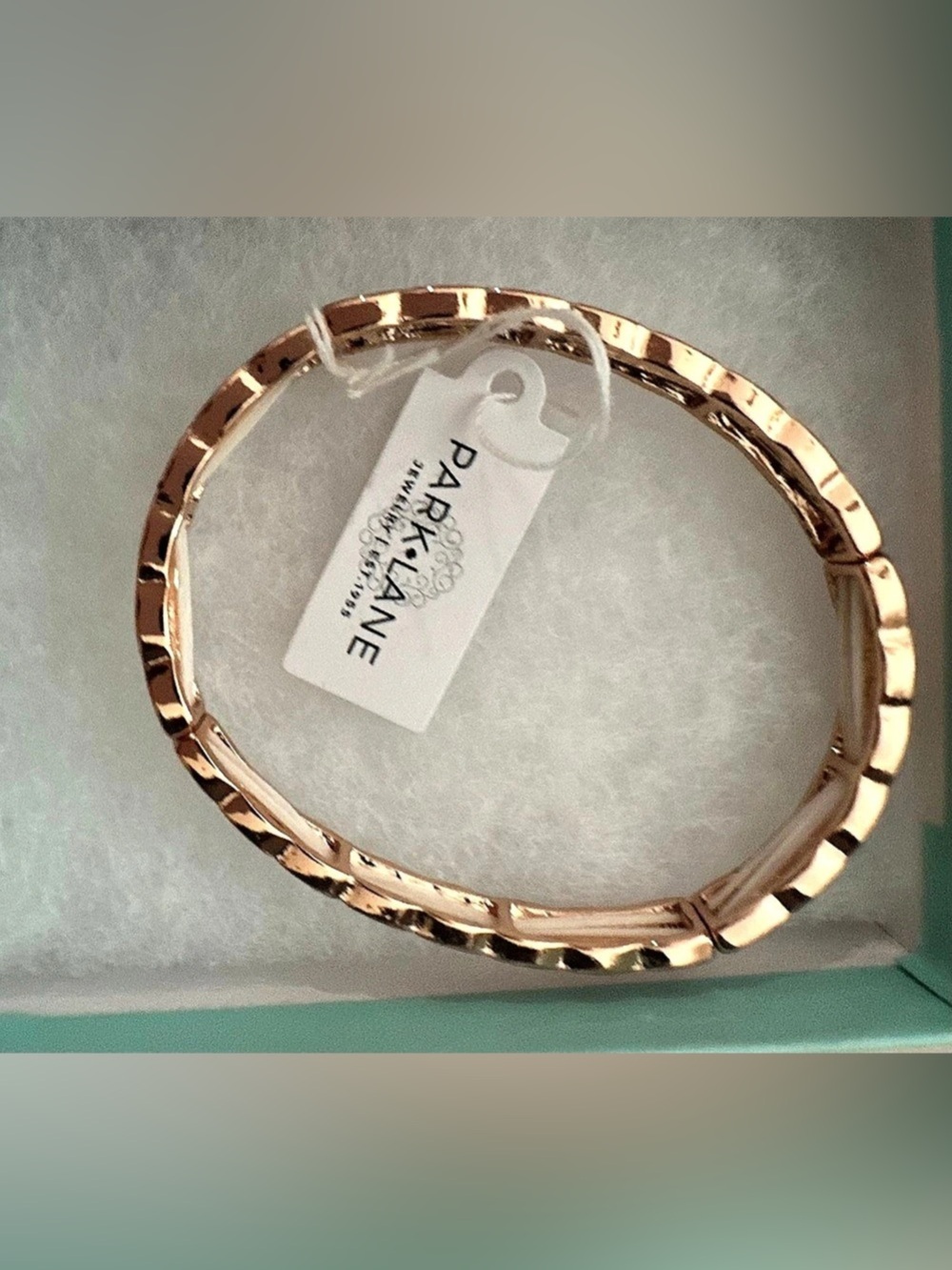 PARK LANE Rose Gold-Tone Textured Bracelet NWT